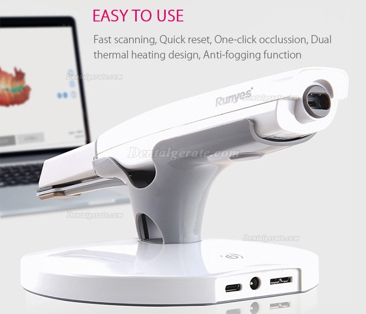 Runyes 3DS Dental 3D Digitaler Intraoralscanner Pulverloses Echtfarbscannen